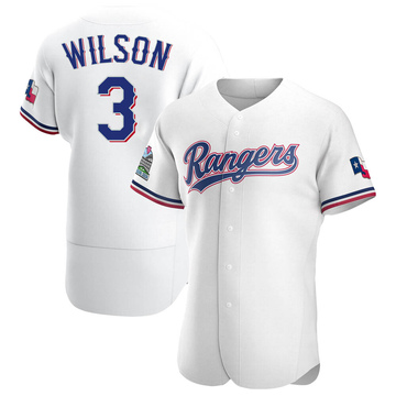 Texas Rangers Russell Wilson White Replica Men's Black/ Player Jersey  S,M,L,XL,XXL,XXXL,XXXXL